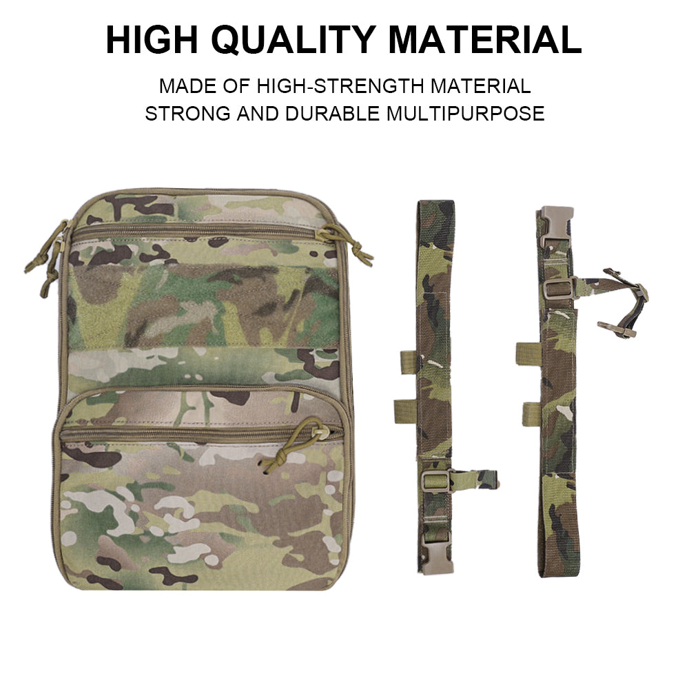 SINAIRSOFT Tactical Backpack Expandable D3 Flatpack Molle Hiking Bag Travel Pack