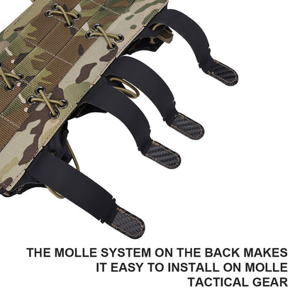 SINAIRSOFT Tactical Molle Triple Mag Magazine Pouch 5.56/7.62mm