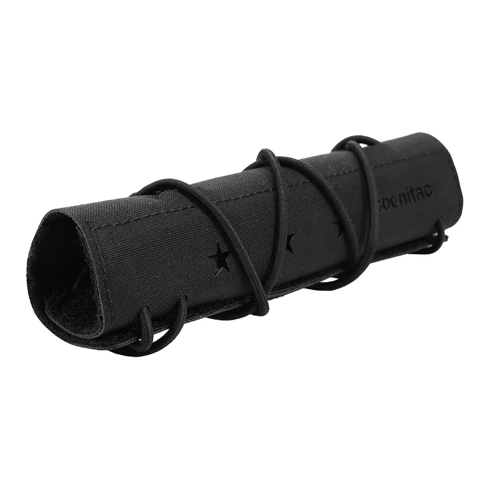 غطاء كاتم صوت تكتيكي SINAIRSOFT مقاس 7 بوصات عازل حراري واقي بالليزر