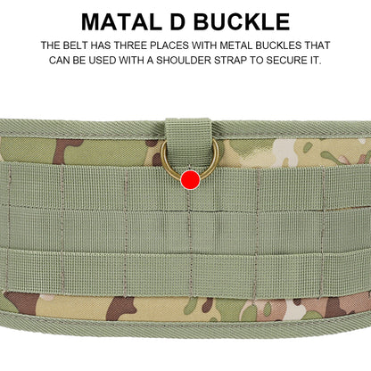 SINAIRSOFT Tactical MOLLE Waist Belt Padded Patrol Combat Battle Outer Soft Belt