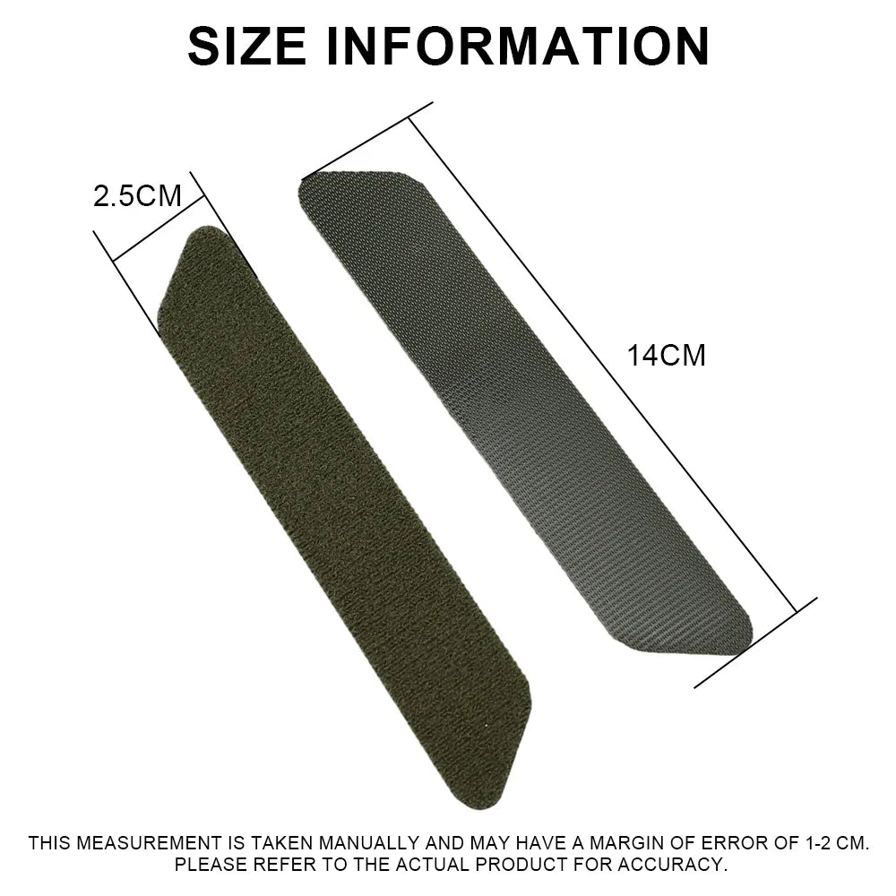 SINAIRSOFT Tactical Hook & Loop Fastener Straps 4-Piece Set Heavy Duty Reusable Straps