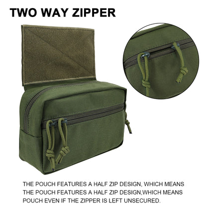 SINAIRSOFT Tactical Drop Pouch Front Sub Abdominal Carrying Kit Bag for Tactical Chest Rig