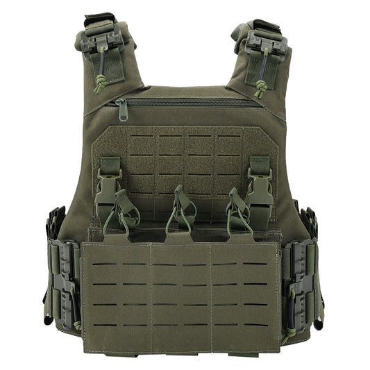SINAIRSOFT VCU Tactical Vest Lightweight Laser Carrier With 556 762 Magazine Pouch