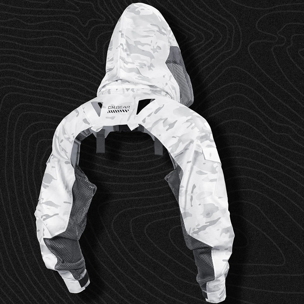 SINAIRSOFT Tactical Breathable Functional Hooded Sleeve Coat