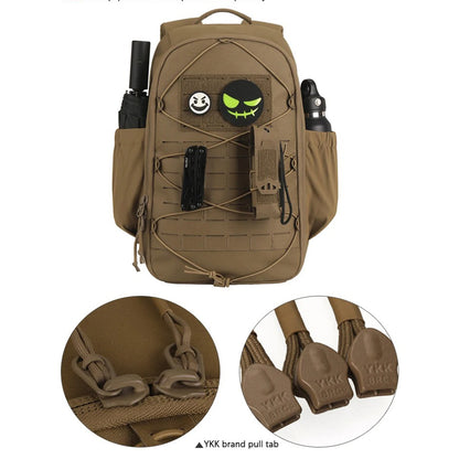 SINAIRSOFT Multifunctional Tactical Daypack Camping Hiking Travel Backpack
