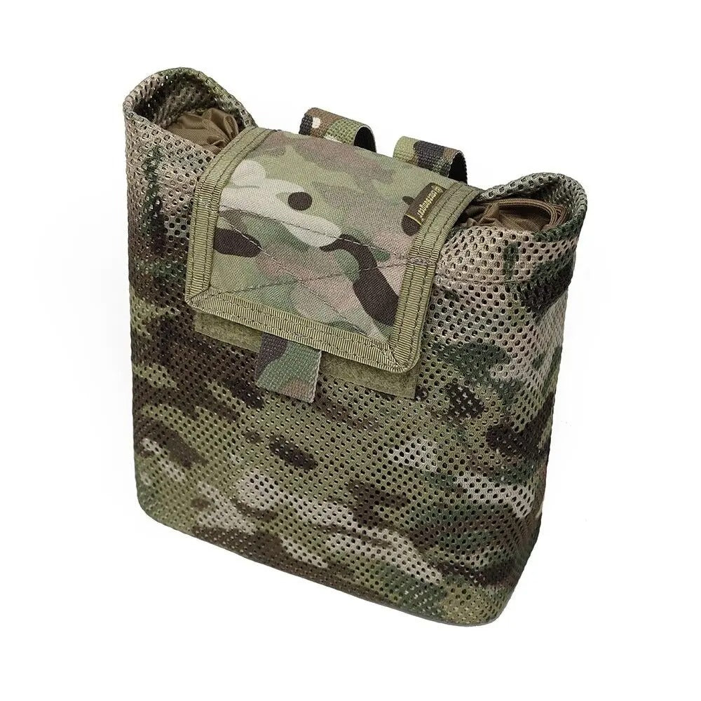 EMERSONGEAR Tactical Molle Mesh Dump Pouch Outdoor Drawstring Magazine Bag
