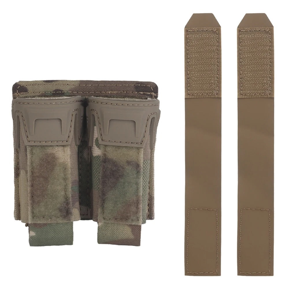 SINAIRSOFT Camo Style Pistol Mag Pouch MOLLE Fast 9MM Single Mag Pouch