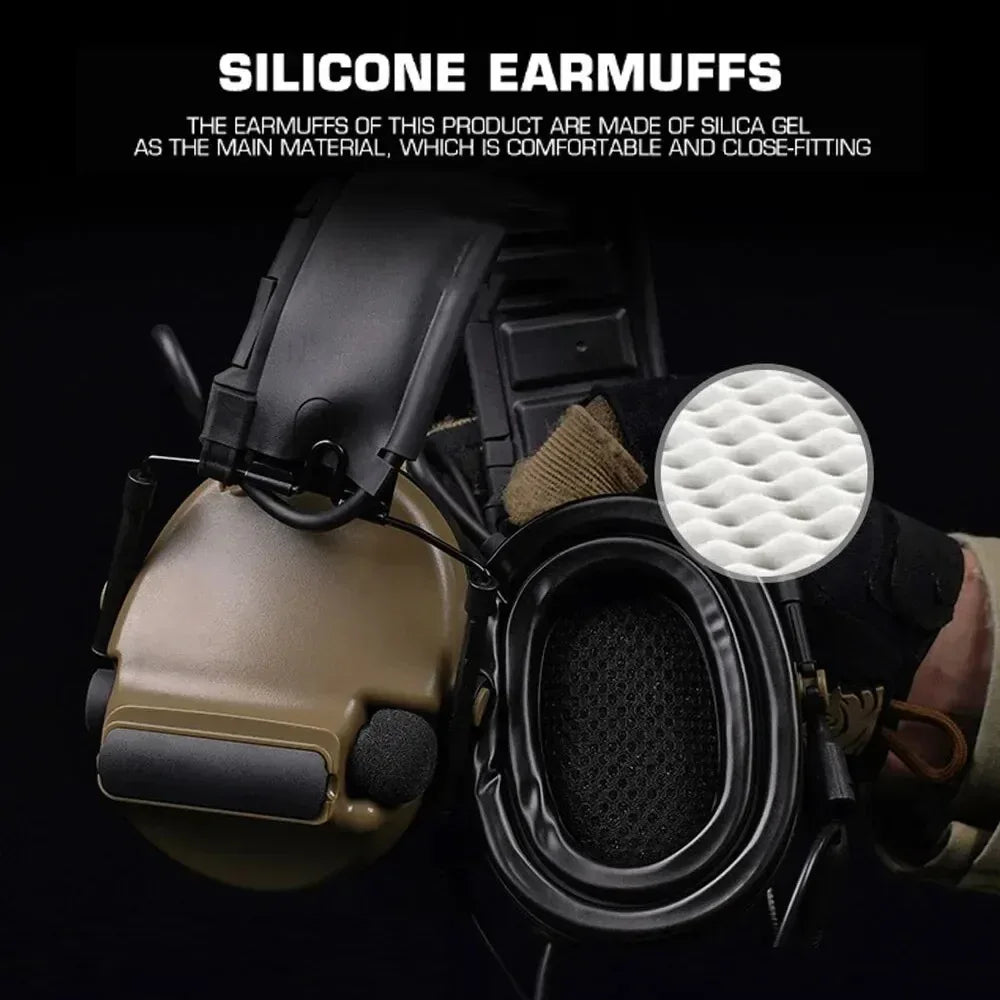SINAIRSOFT Tactical Headset Helmet Noise Canceling Headphone