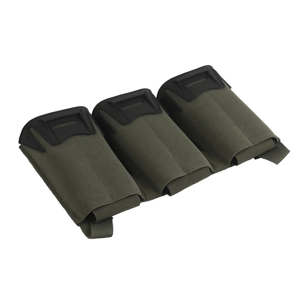 SINAIRSOFT K-Type G Hook Triple Magazine Pouch Panel Back With Hook&Loop Plate
