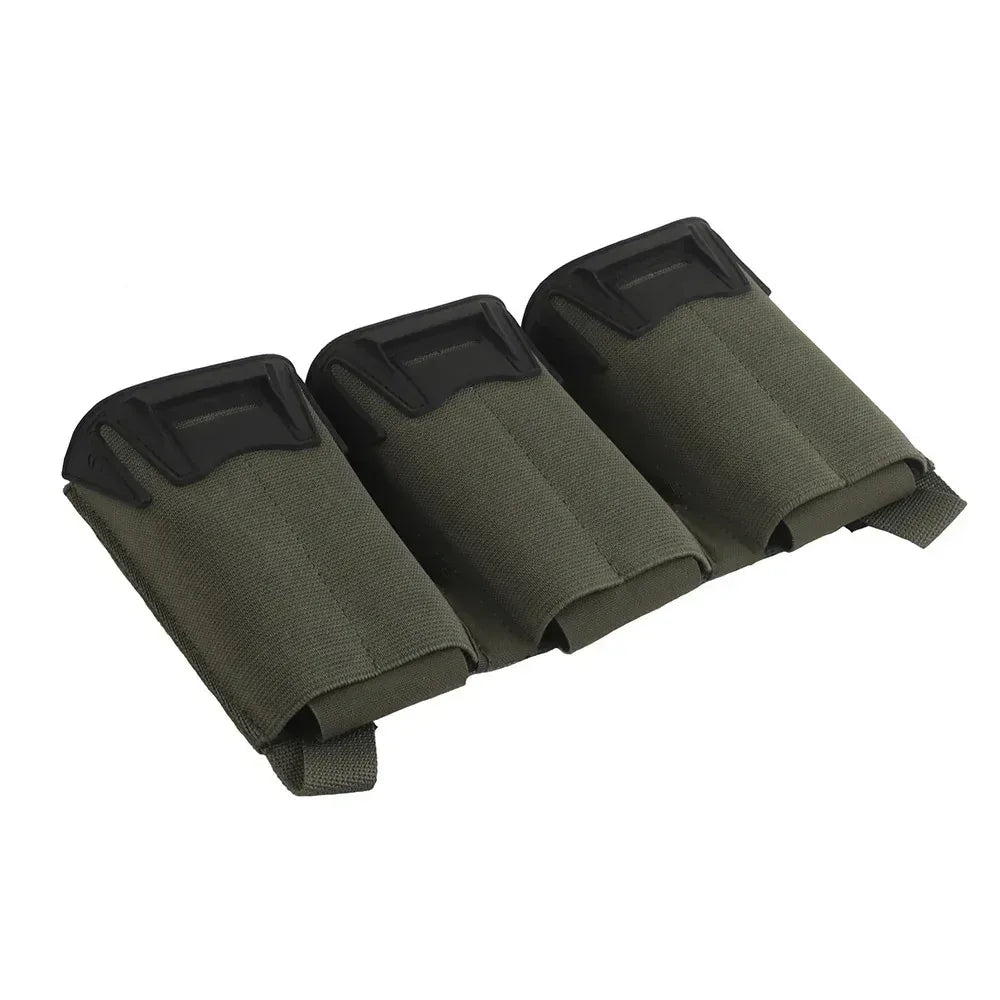 لوحة SINAIRSOFT K-Type G Hook Triple Magazine Pouch Panel الخلفية المزودة بخطاف وحلقة