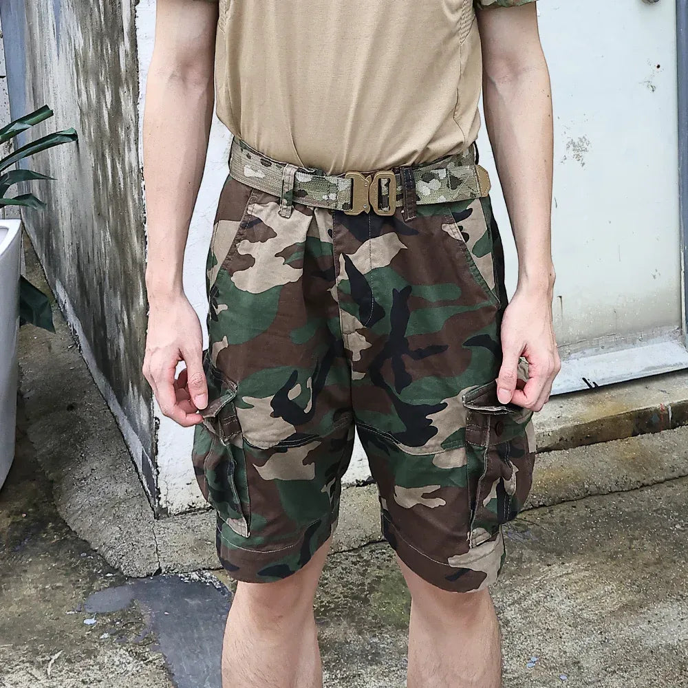 شورت كارجو تكتيكي رجالي من SINAIRSOFT، شورت فضفاض للمشي لمسافات طويلة والصيد والأنشطة الخارجية