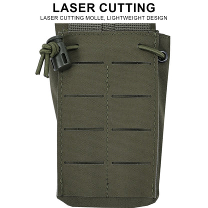 SINAIRSOFT SPUD Tactical Double 5.56 7.62 Mag Pouch Molle Radio Bag Storage Pack