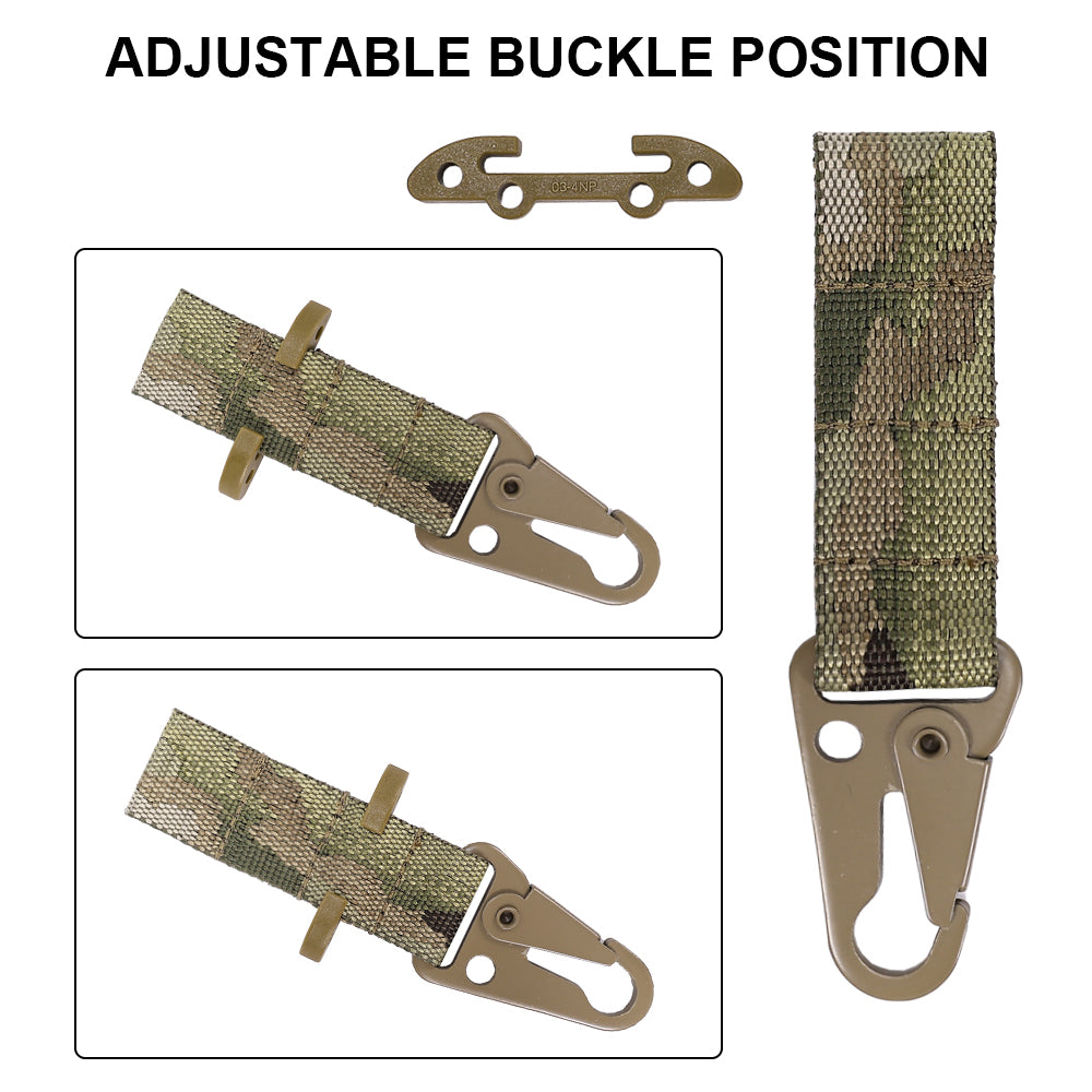 SINAIRSOFT Tactical Clash Hook Hanging Carabiner ICB Molle Webbing Clip