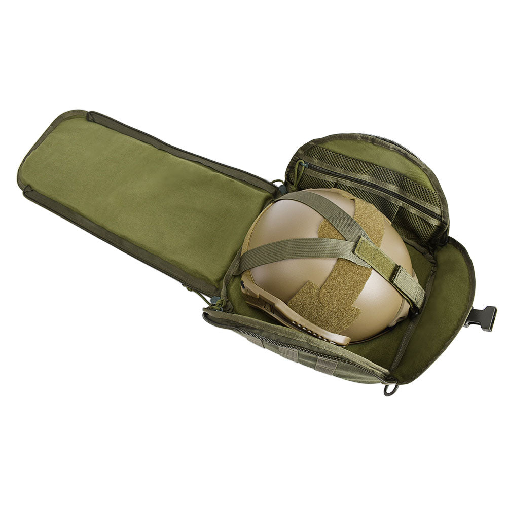 SINAIRSOFT Tactical Helmet Bag Molle Handbag Carrier Protective Case