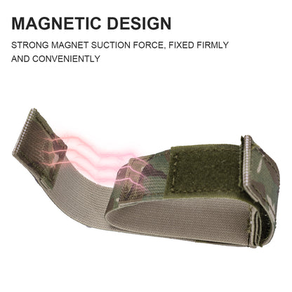 SINAIRSOFT Tactical Magnetic Strap Wire Storage Elastic Functional Rope Hunting Sling