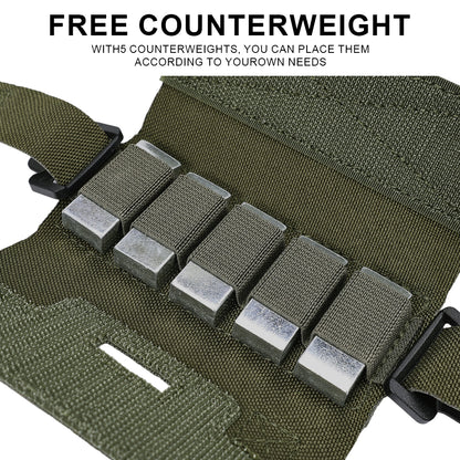 SINAIRSOFT Tactical Counter Weight Balance Pouch FAST Helmet Hunting Duty Pouch Bag