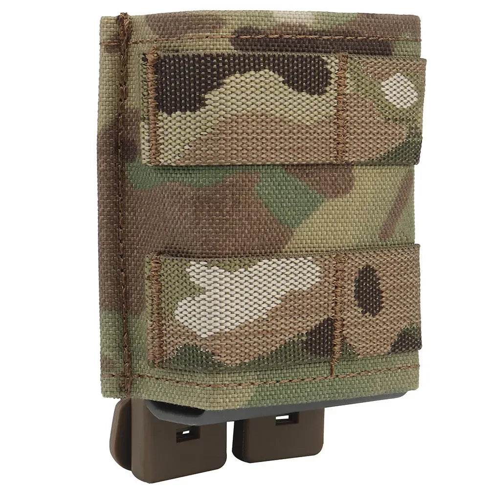 حقيبة/حافظة مجلة SINAIRSOFT التكتيكية AR15 منخفضة فردية عيار 5.56 مم مع مشبك MOLLE Malice الداخلي للحفاظ على المجلة