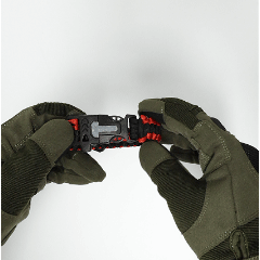 SINAIRSOFT Survival Paracord Bracelet Survival Kit Fire Starter Camping Rope Whistle