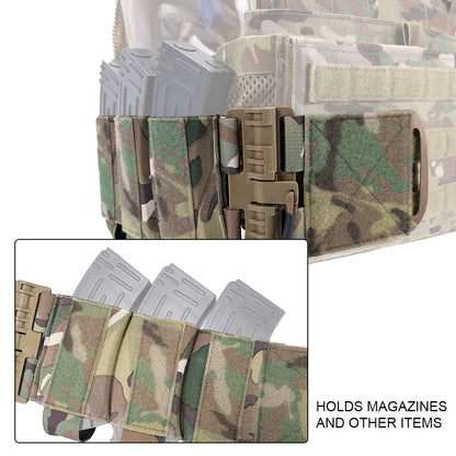 SINAIRSOFT Quick Release Magazine Holder Vest Belt