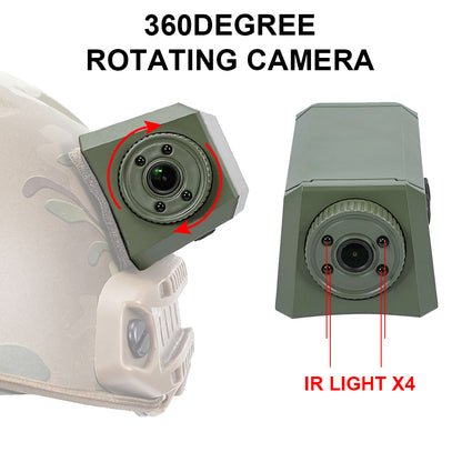 SINAIRSOFT Tactical Helmet Camera Video&Photo Function IR light for CS Hunting paintball