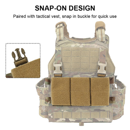 SINAIRSOFT Triple Magazine Pouch for 5.56 7.62 Magazine Pouch