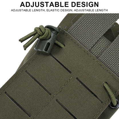 SINAIRSOFT SPUD Tactical Double 5.56 7.62 Mag Pouch Molle Radio Bag Storage Pack