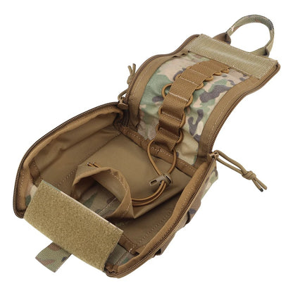 SINAIRSOFT Tactical First Aid Kits Empty Pouch Pack Molle Clip EMT IFAK Medical Waist Bag