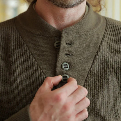 EMERSONGEAR Wool Blend High-neck Sweatshirt