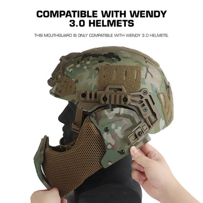 SINAIRSOFT Tactical Helmet 3.0 Version Special Mouthguard Mask