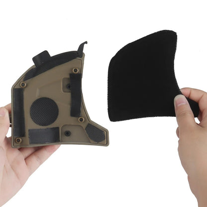 SINAIRSOFT Tactical Helmet 3.0 Guide Rail Side Ear Cover Protection Earmuffs Accessories