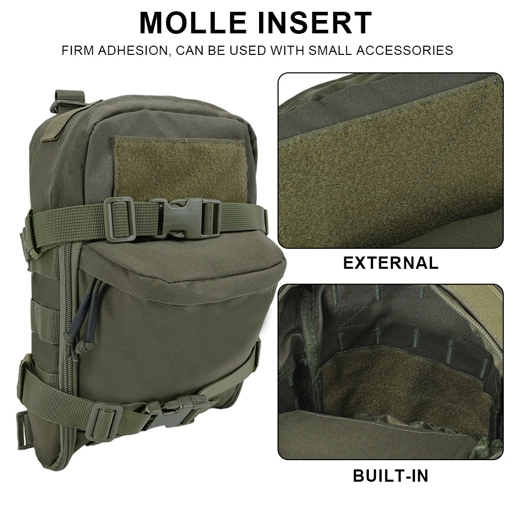 SINAIRSOFT Tactical Hydration Backpack for Vest
