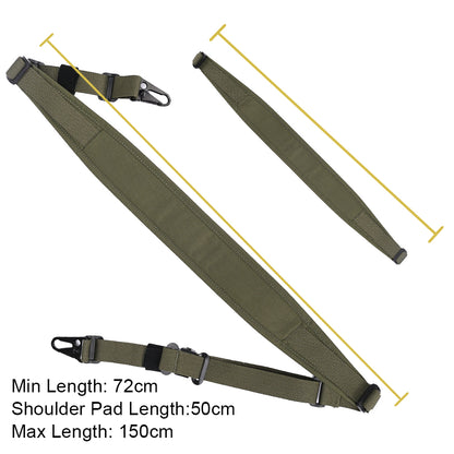 SINAIRSOFT Tactical Rifle Sling 2 Two Point Modular Padded Quick Pull Tab Sling