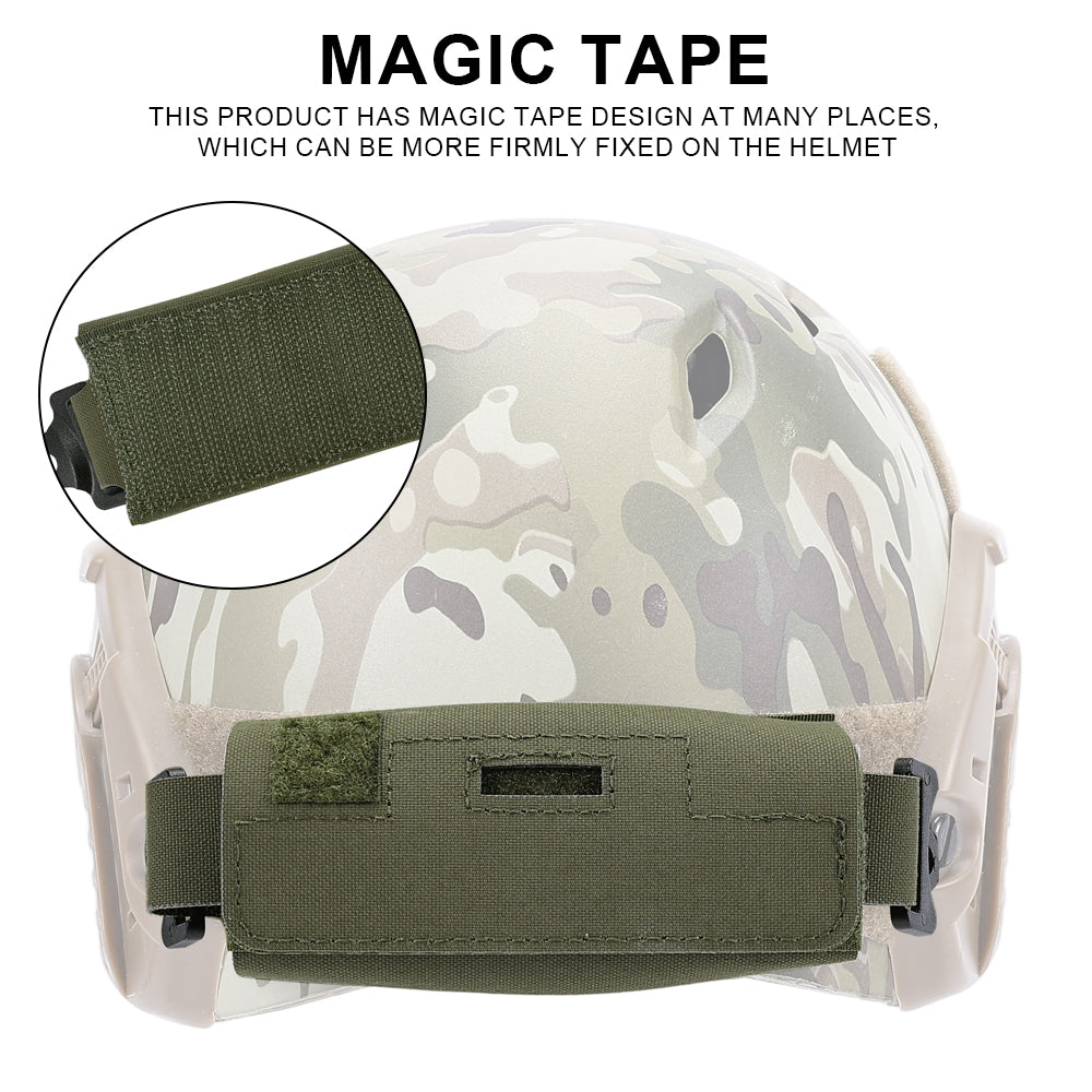 SINAIRSOFT Tactical Counter Weight Balance Pouch FAST Helmet Hunting Duty Pouch Bag