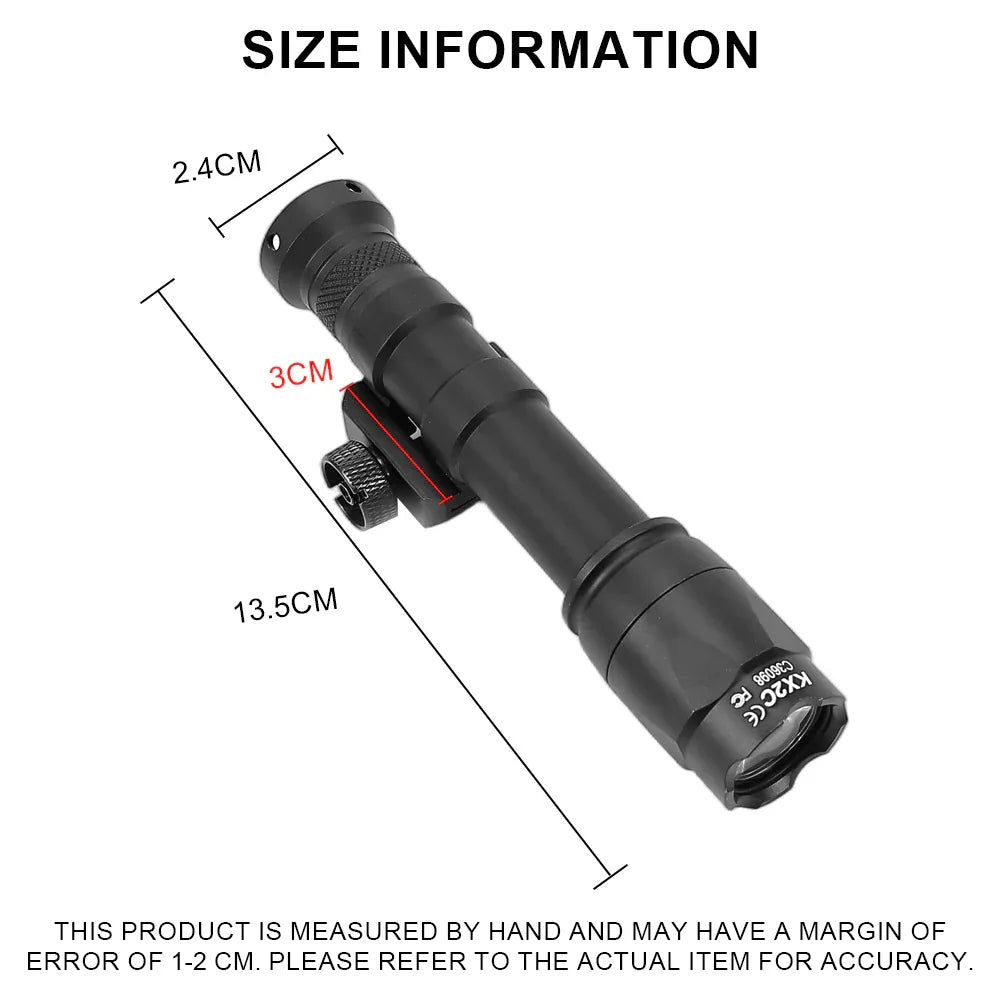 SINAIRSOFT التكتيكية M600C كشاف ضوئي LED للصيد و Airsoft