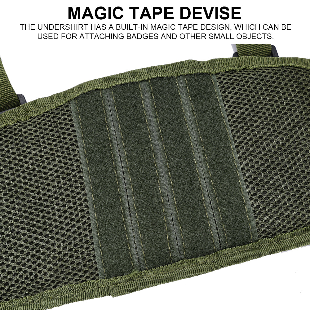 SINAIRSOFT Tactical Molle Waist Padded Belt w/ Suspender Combat Hunting Belts