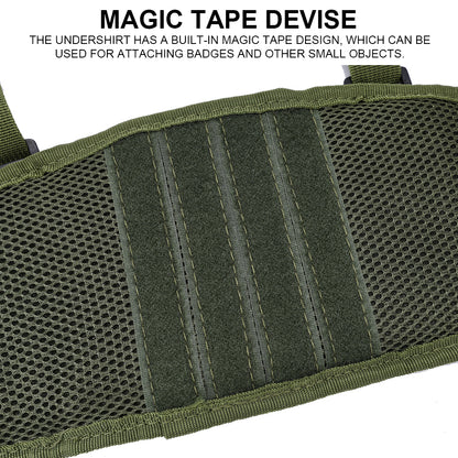 SINAIRSOFT Tactical Molle Waist Padded Belt w/ Suspender Combat Hunting Belts