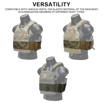 EMERSONGEAR Tactical Vest Elastic Cummerbund Set Plate Carrier Removal Magazine Pouch