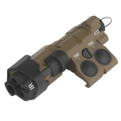 SINAIRSOFT MAWL-C1 Functional Version Red/Green Laser Light Rail Flashlight