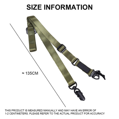 SINAIRSOFT Tactical MS2 QD Two 2 Point Quick Detach Sling Strap