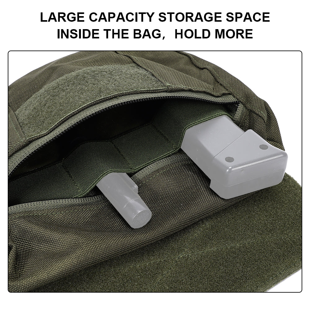 SINAIRSOFT Tactical Molle Chest Rig Drop Dump Pouch Bag For CRM CRX D3 Vest