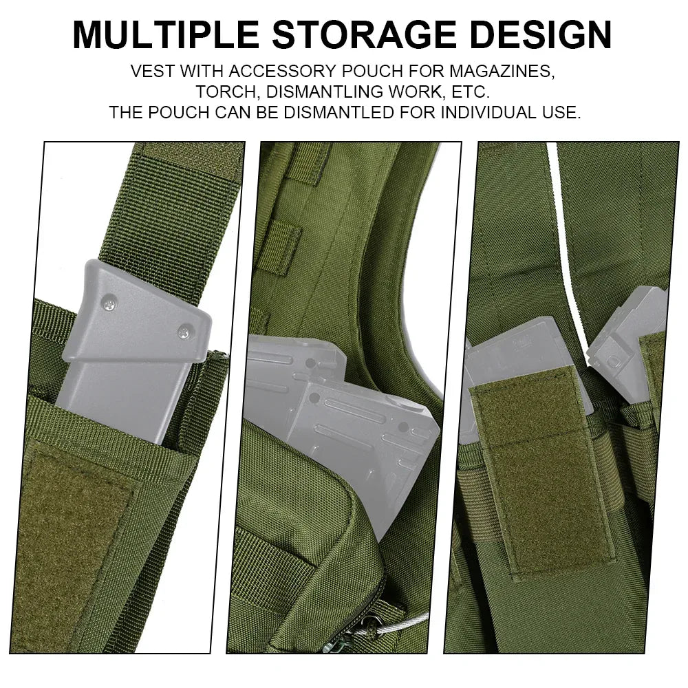 SINAIRSOFT Taktika Vesto Molle Batala Struma Plato-Portilo por Paintbalo
