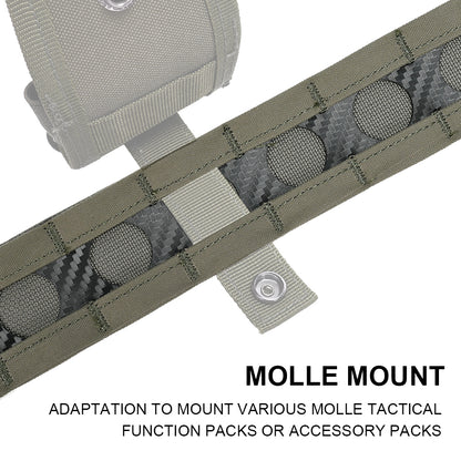 SINAIRSOFT Tactical Bison Belt MOLLE Quick Release D-Ring Buckle Belt