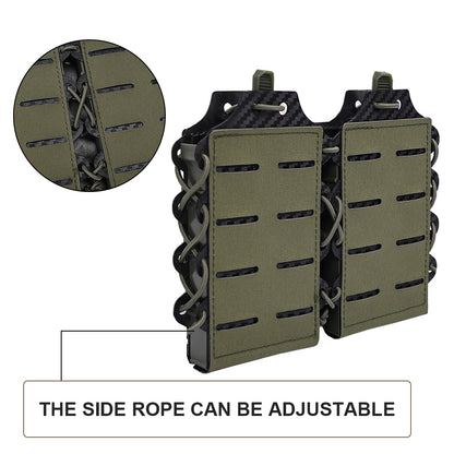 SINAIRSOFT Double 5.56/7.62 Magazine Pouch MOLLE Magazine Holder