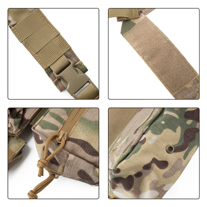 SINAIRSOFT MK3 Tactical Chest Mount Hunting Vest with SACK Bag H Strap