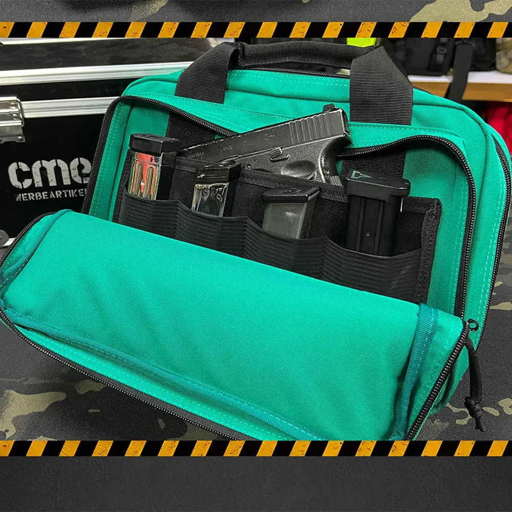 SINAIRSOFT Tactical Hidden Pistol Handbag Protective Case Storge Pack Hunting Bag