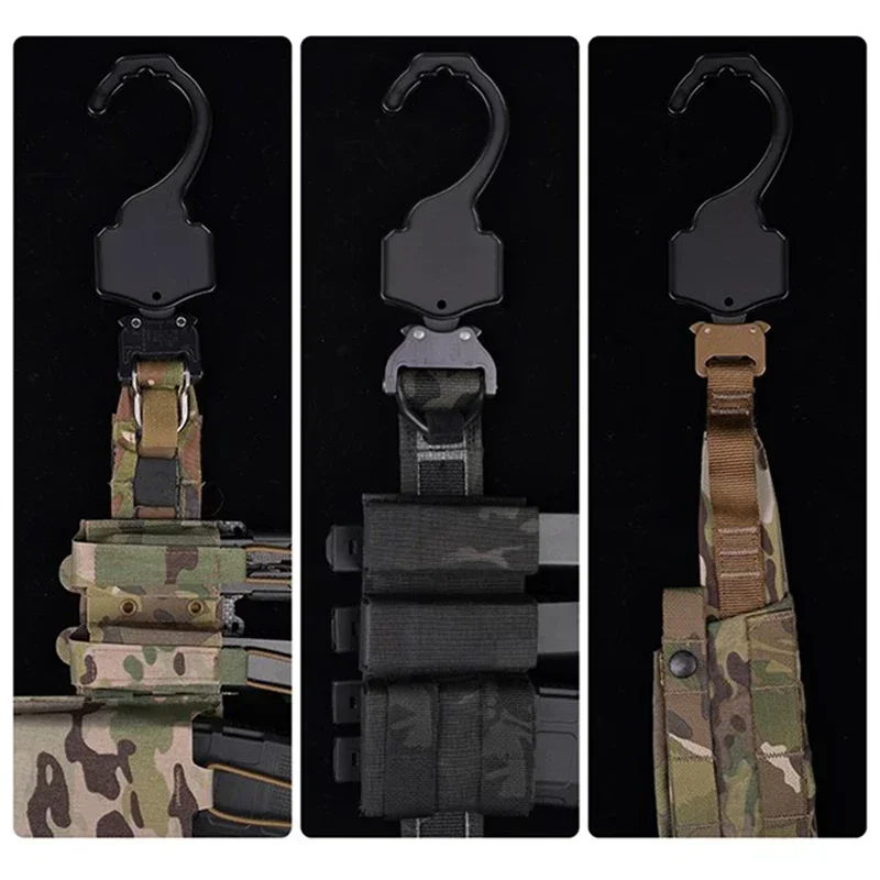 SINAIRSOFT Tactical Belt Hanger for Buckle Airsoft Waistbelt Hook Hanging