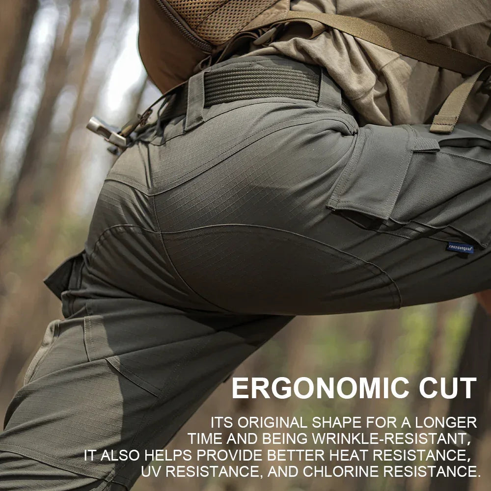EMERSONGEAR BlueLabel Tactical Pants Ergonomic Cargo Combat Hiking Trousers kneepad