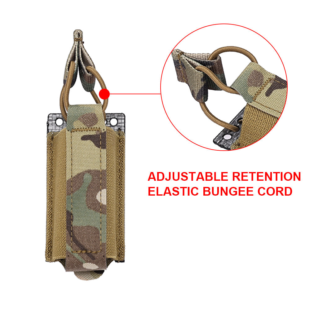 SINAIRSOFT Tactical Magazine Pouch Pistol Single Elastic Mag Holder