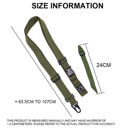 SINAIRSOFT Tactical 3 Point Rifle Sling  Airsoft Paintball Strap