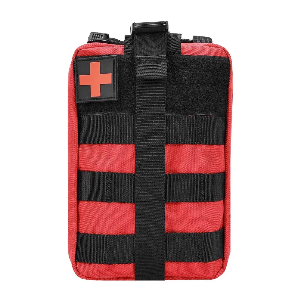 حقيبة إسعافات أولية تكتيكية من SINAIRSOFT، حقيبة نجاة، حقيبة طبية EMT بنظام Molle قابلة للفك